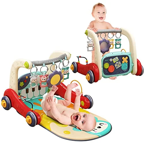 Dearlomum 3 in 1 Baby Activity Center - Rank 3 in Best Newborn Walkers of 2025