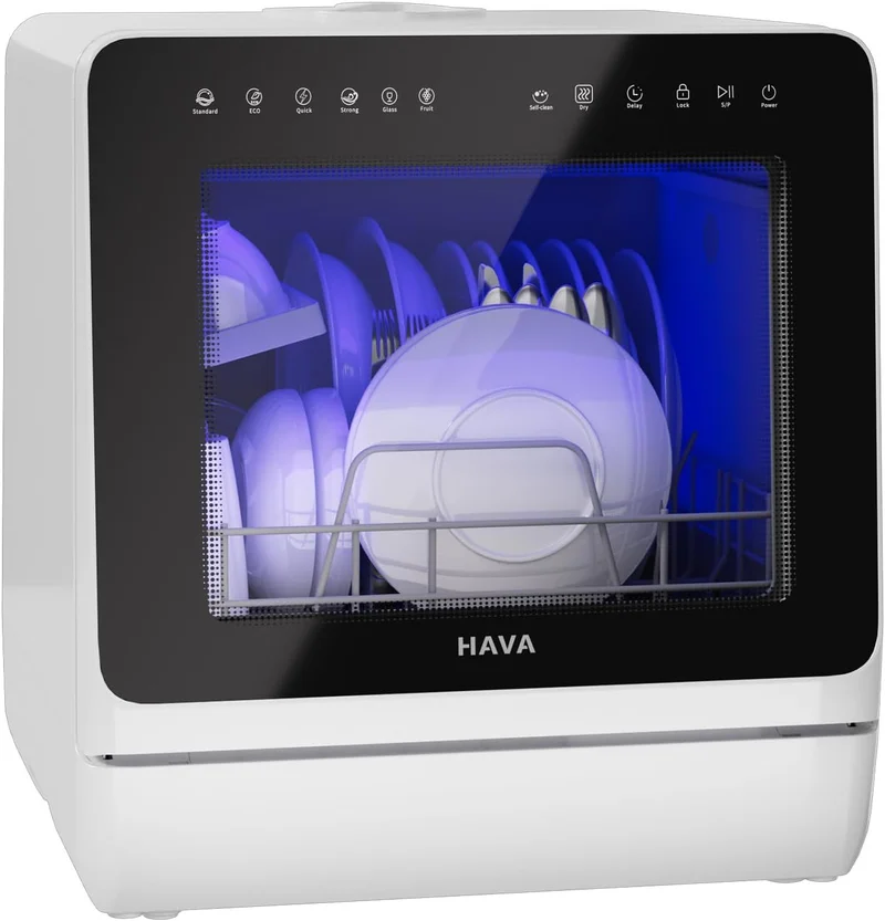 HAVA 2025 Portable Countertop Dishwasher - Rank 2 in Countertop Dishwashers of 2025