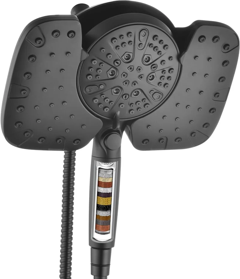 INAVAMZ Black Shower Heads Combo - Rank 5 in Best Shower Purifier Head of 2025