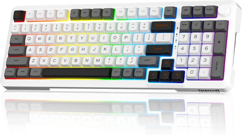 Redragon Wireless Gasket RGB Gaming Keyboard - Rank 3 in Best Gaming Tablet of 2025