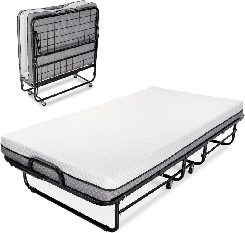 Milliard Diplomat Folding Bed with Mattress - Rank 9 in Best Beds of 2025