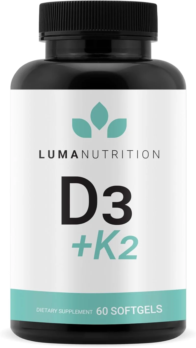 Luma Nutrition Vitamin D3 and K2 Supplement - Rank 9 in Best Vitamin D3 of 2025