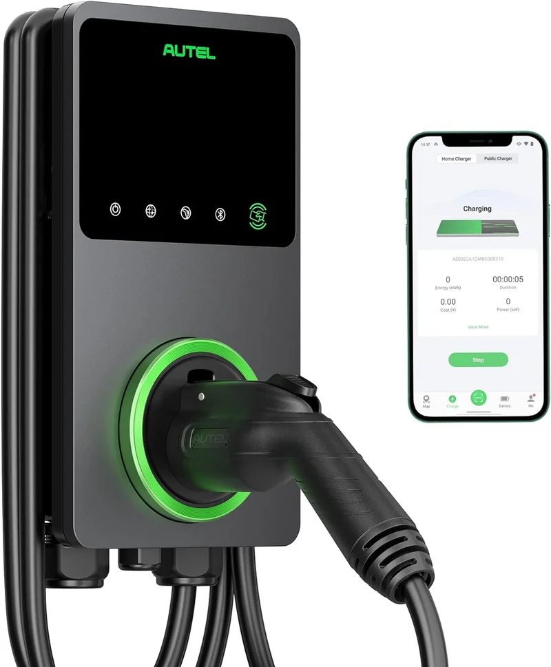 Autel MaxiCharger Home Smart EV Charger 50 Amp - Rank 5 in Best Ev Chargers Level 2 of 2025