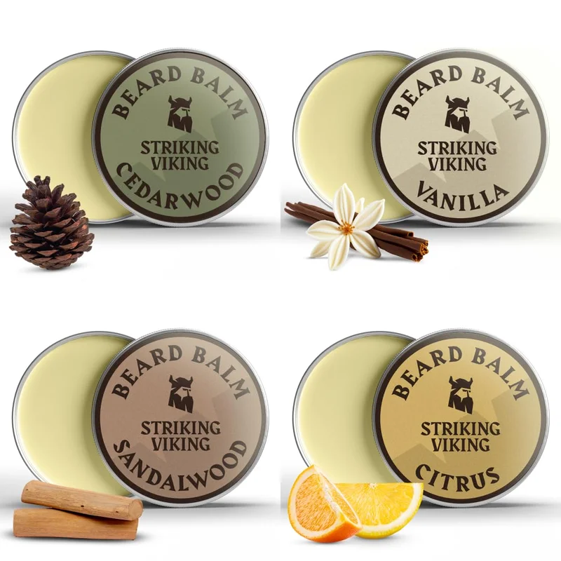 Striking Viking Beard Balm Collection - Rank 2 in Best Beard Balm of 2025