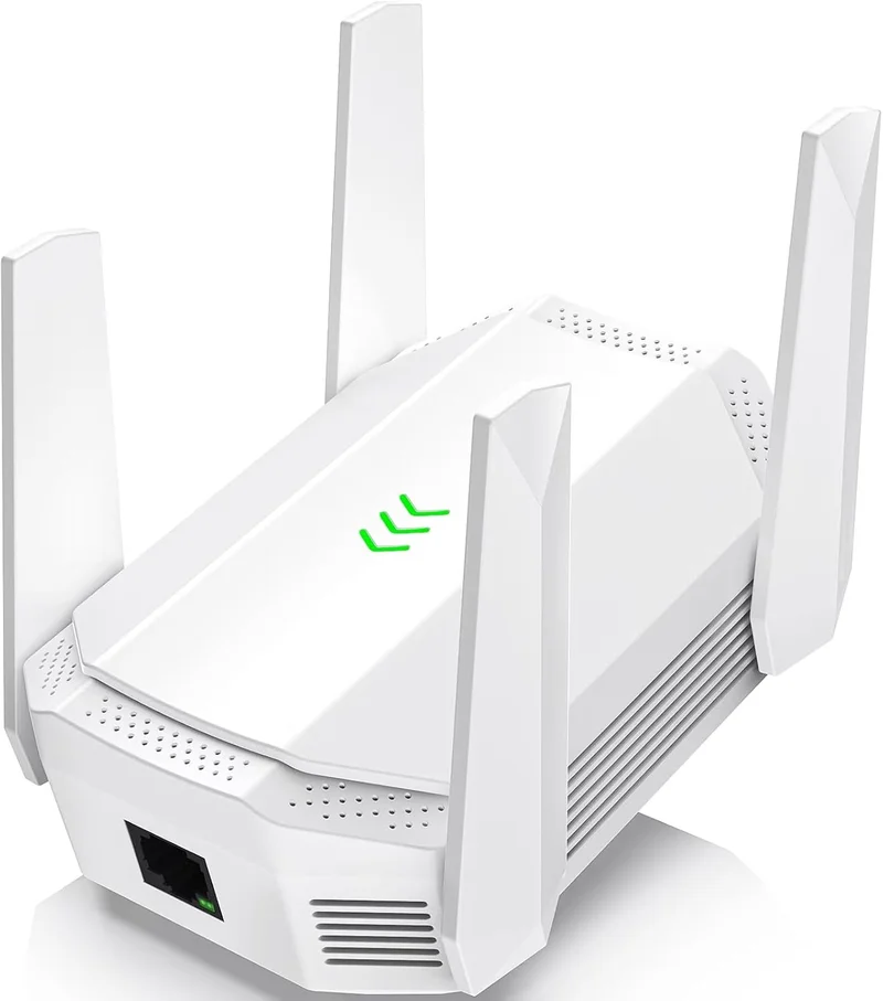 Koctic AX3000 Dual Band WiFi 6 Extender - Rank 7 in Best Signal Boosters of 2025