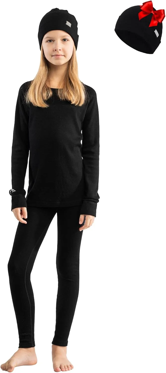 Merino Wool Kids Base Layer Set - Rank 3 in Best Long Johns For Kids of 2025