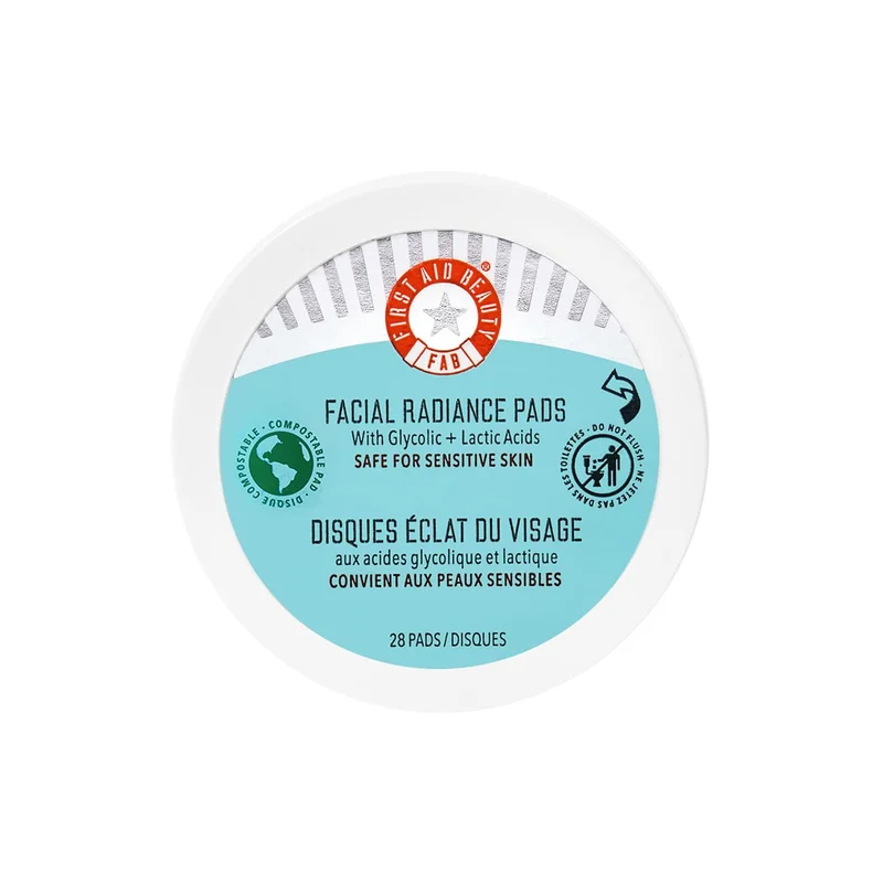 First Aid Beauty Facial Radiance Exfoliating Pads - Rank 5 in Best Toner Pads of 2025