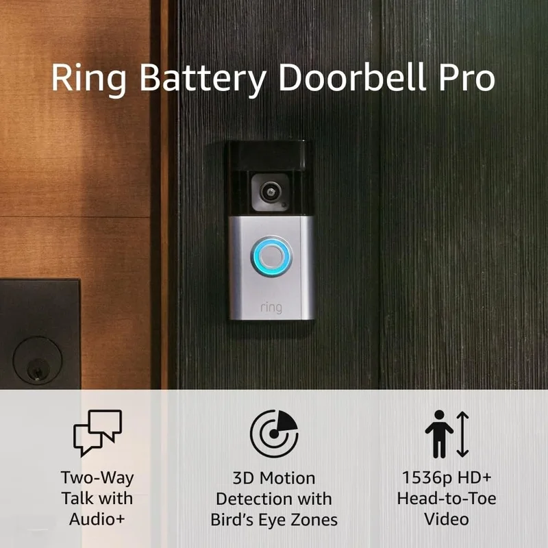 Ring Battery Doorbell Pro 2024 - Rank 2 in Best Ring Doorbell of 2025