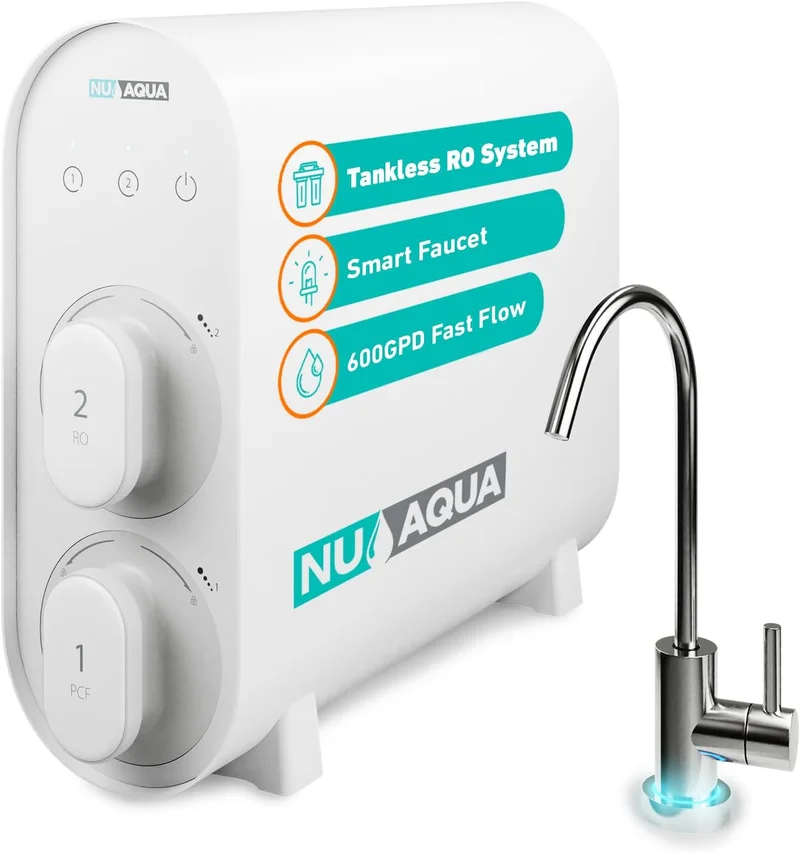 NU Aqua 7-Stage Tankless RO System - Rank 5 in Best Under Sink Ro System of 2025