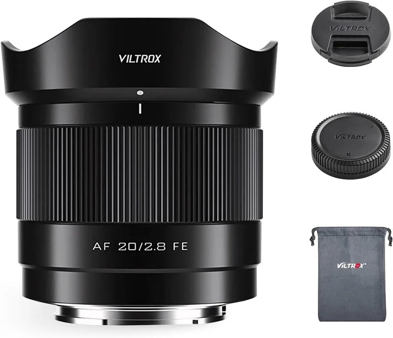 Viltrox FE 20mm f2.8 Wide Angle Lens for Sony - Rank 6 in Best Sony A7iii of 2025