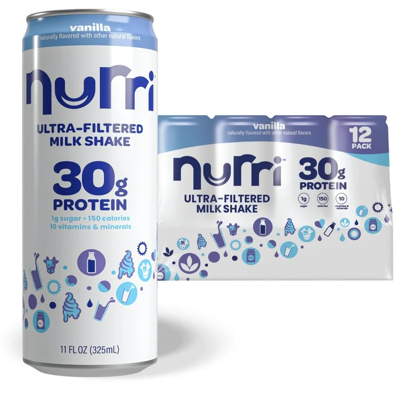 Nurri Protein Milk Shake Vanilla - Rank 4 in Best Protein Shake of 2025