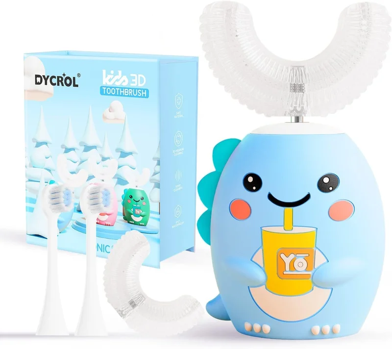 Kids Sonic Electric Toothbrush, Dinosaur Design - Rank 9 in Best Electric Toothbrush For Kids of 2025