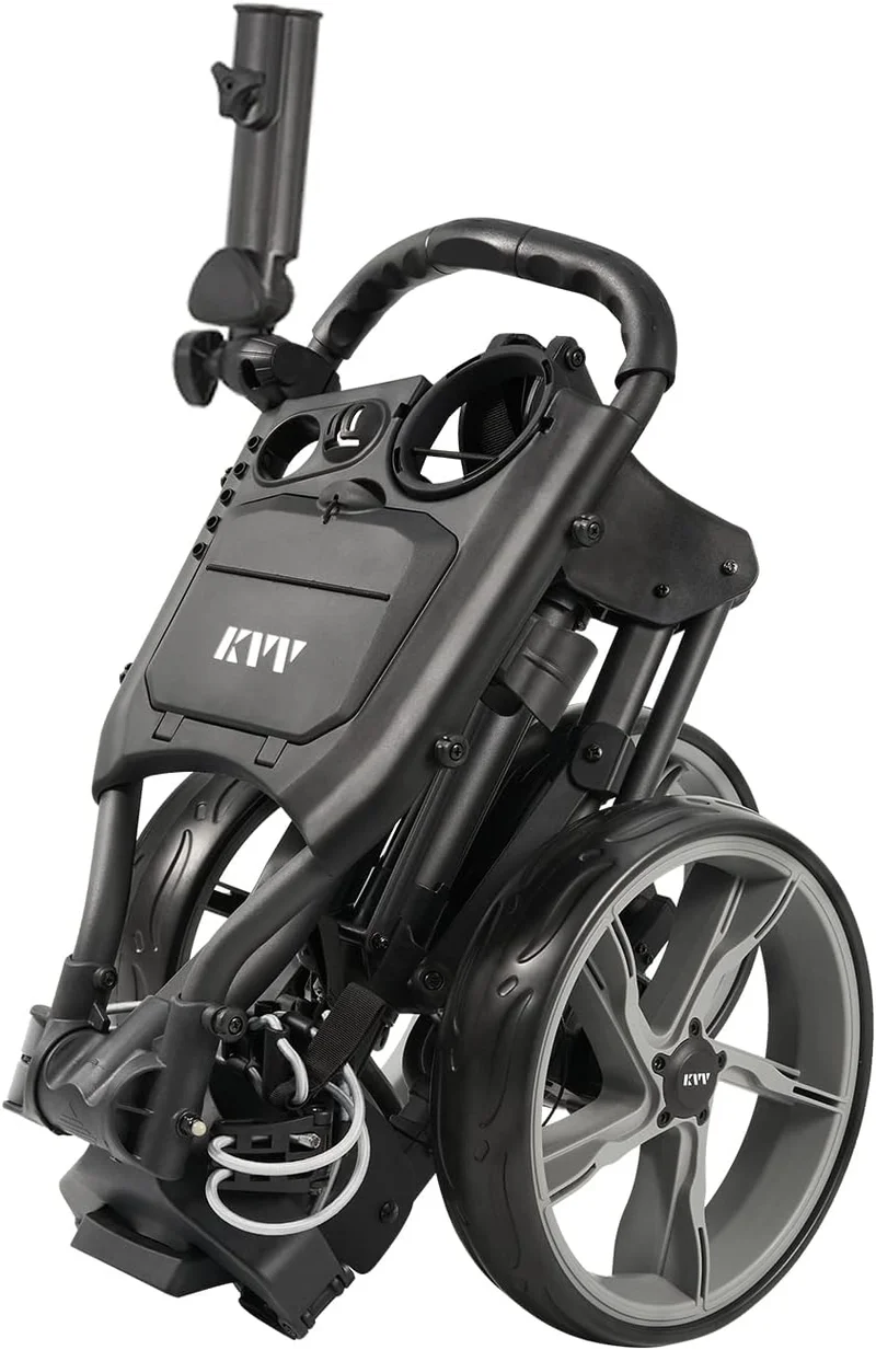 KVV 3 Wheel Foldable Golf Push Cart - Rank 5 in Best Golf Walking Carts of 2025