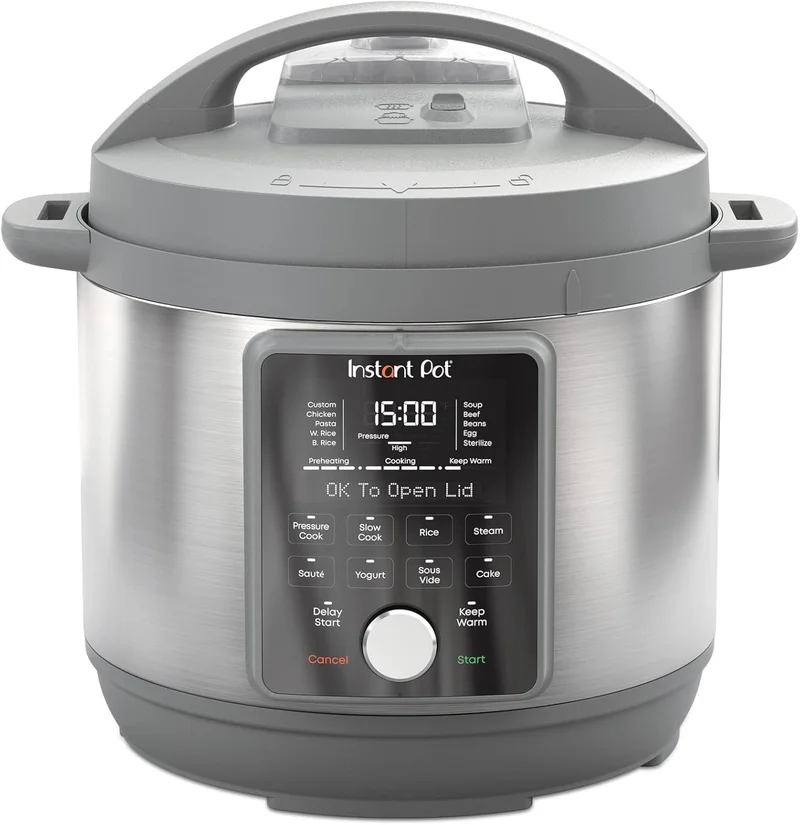 Instant Pot Duo Plus 6-Quart Electric Cooker - Rank 5 in Best Instant Pot of 2025