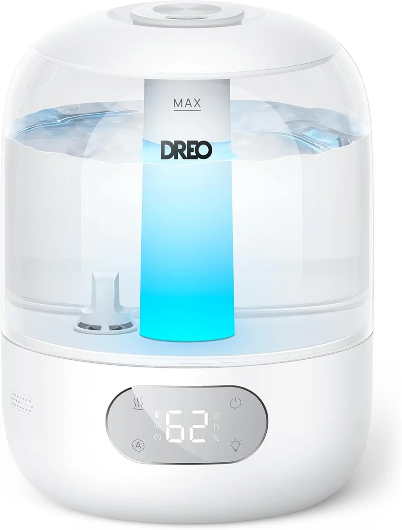 Dreo 3L Ultrasonic Humidifier for Home - Rank 2 in Best Humidifier For Bedroom of 2025