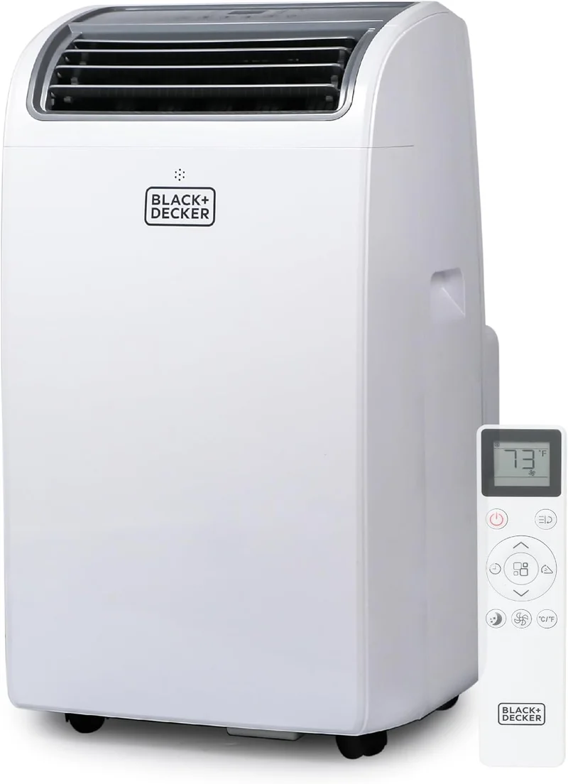 Black+Decker 14,000 BTU Portable Air Conditioner and Heater - Rank 2 in Best Portable Heater of 2025