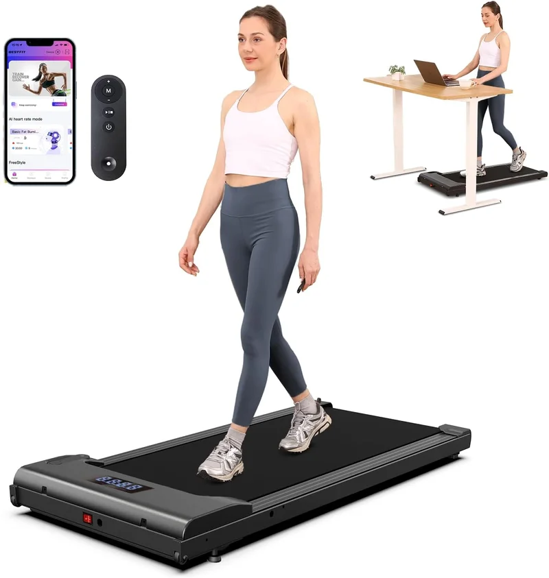 Lichico Portable Treadmill - Rank 7 in Best Under Desk Treadmills of 2025