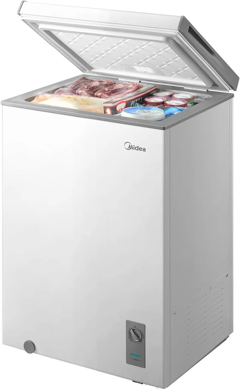 Midea MERC04C4BAWW Convertible Chest Freezer 3.5 Cu.ft - Rank 4 in Best Chest Freezer of 2025