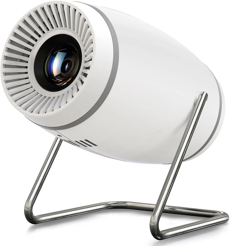 Fearwiky Rotatable 4K Projector with WiFi and Bluetooth - Rank 6 in Best Mini Projectors of 2025