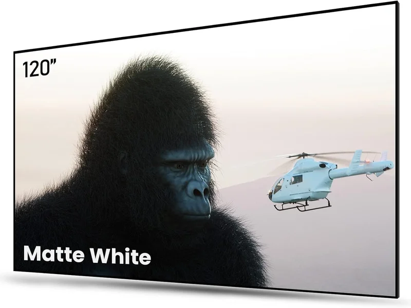 AWOL VISION 120" Fixed Frame Projector Screen - Rank 4 in Best Projector Screen of 2025
