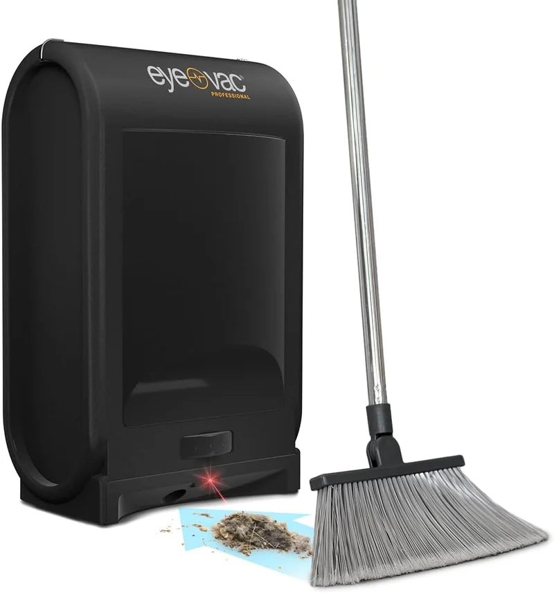 EyeVac Pro Touchless Vacuum Automatic Dustpan 1400W Black - Rank 5 in Best Dog Hair Vacuum of 2025