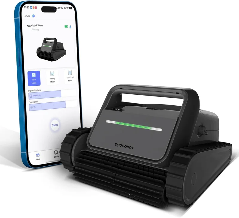 SMOROBOT 2025 Cordless Pool Robot Vacuum - Rank 10 in Best Robot Pool Vacuums of 2025