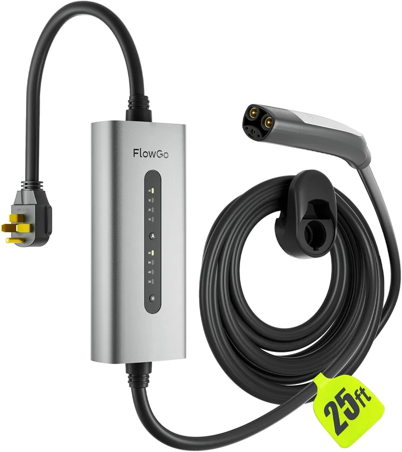 FlowGo Tesla Charger 40A Level 2 EV Charger - Rank 5 in Best Tesla Ev Charger of 2025