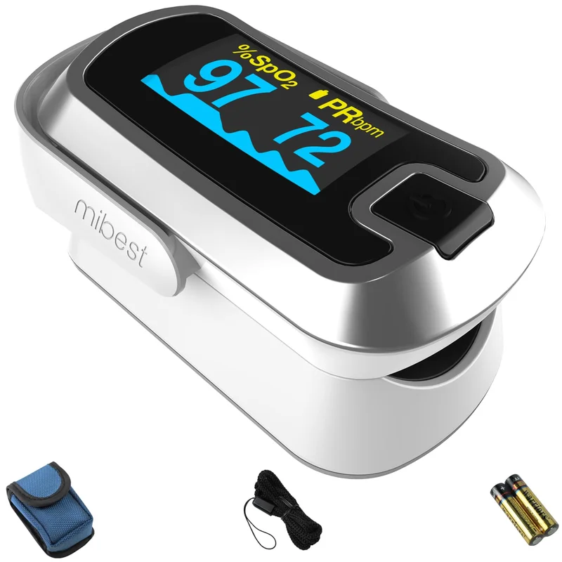 Mibest OLED Finger Pulse Oximeter - Rank 6 in Best Oximeter of 2025