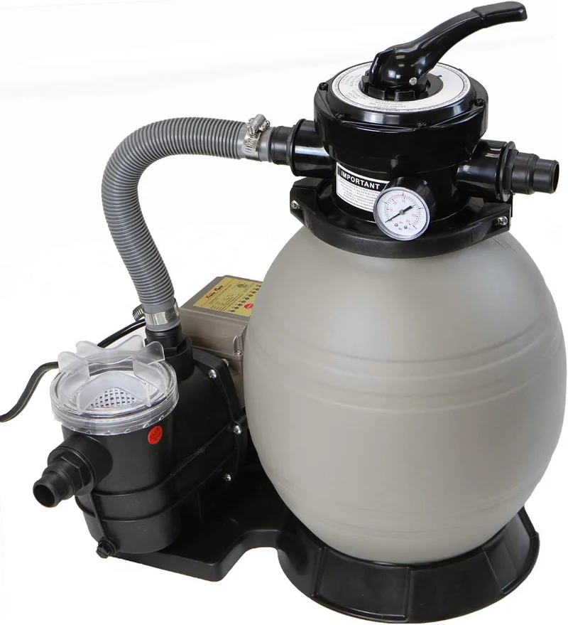 XtremepowerUS 13" Sand Filter Pool Pump Set - Rank 10 in Best Pool Pumps of 2025