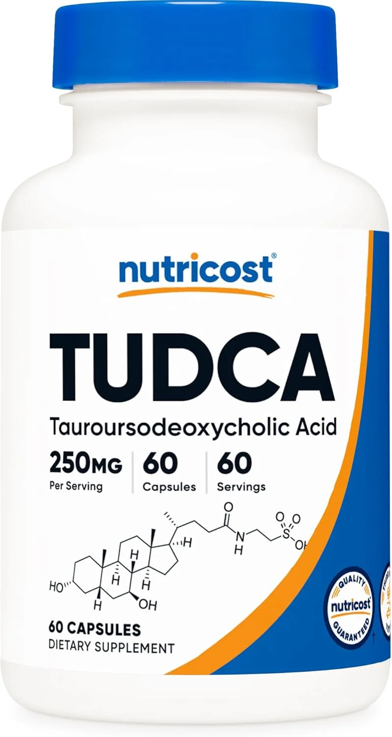 Nutricost Tudca 250mg 60ct - Rank 2 in Best Tudca of 2025
