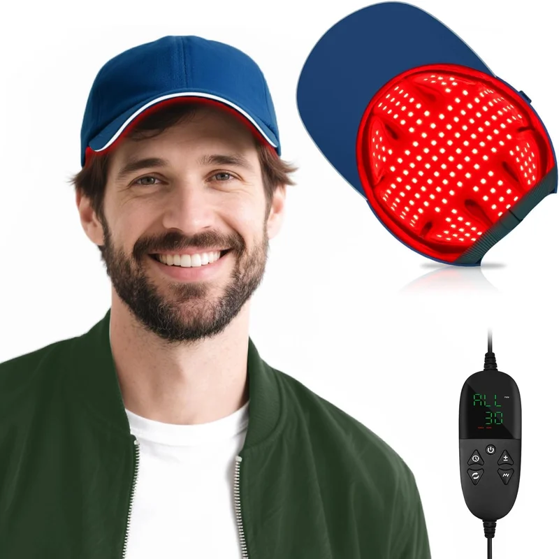 Red Light Therapy Cap with Adjustable Size - Rank 6 in Best Red Light Therapy For Hair Loss of 2025