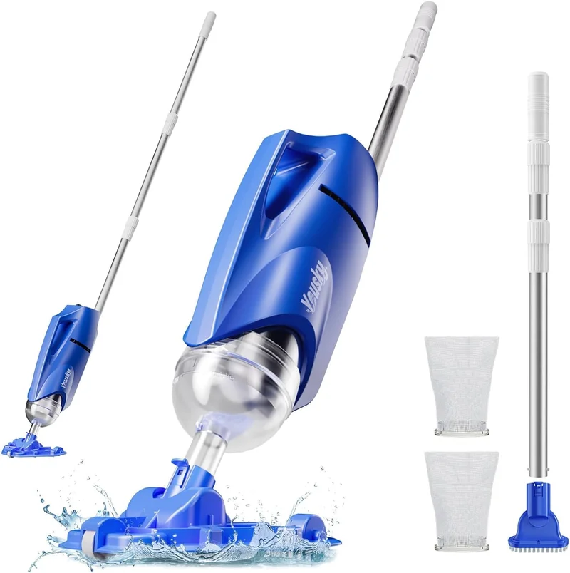 Yousky 2025 Cordless Handheld Pool Vacuum Cleaner - Rank 4 in Best Handheld Pool Vacuum of 2025