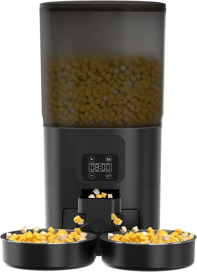 PAPIFEED Automatic Cat Feeder for Two Cats - Rank 6 in Best Automatic Cat Feeder of 2025