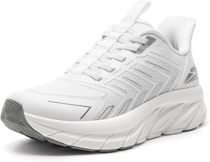 ALLSWIFIT Women's White Slip On Sneakers - Rank 8 in Best Walking Shoes For Women of 2025