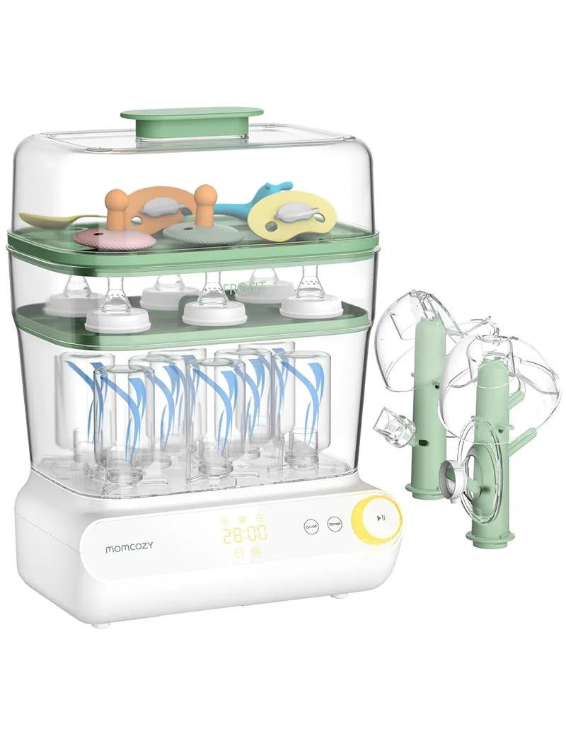 Momcozy Large Bottle Sterilizer and Dryer - Rank 8 in Best Bottle Sterilizer And Dryer of 2025