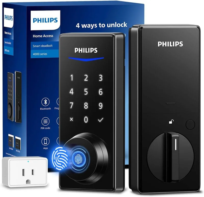 Philips Wi-Fi Smart Door Lock with App Control - Rank 4 in Best Door Locks For Home of 2025