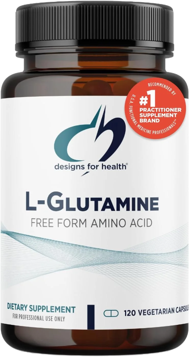 Designs for Health L Glutamine 850mg Supplement - Rank 5 in Best Glutamine Supplement of 2025