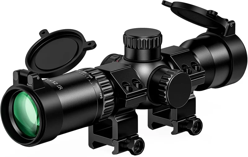 CVLIFE Crossbow Scope 1.5-5x32 Illuminated - Rank 6 in Best Crossbow Scopes of 2025