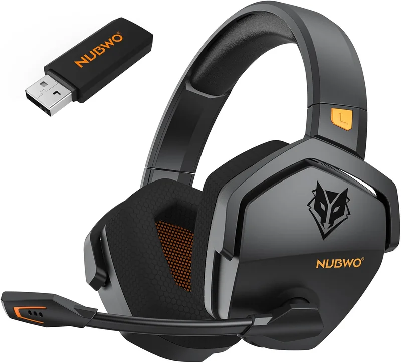NUBWO G06 Dual Wireless Gaming Headset - Rank 6 in Best Headset For Xbox Series X of 2025