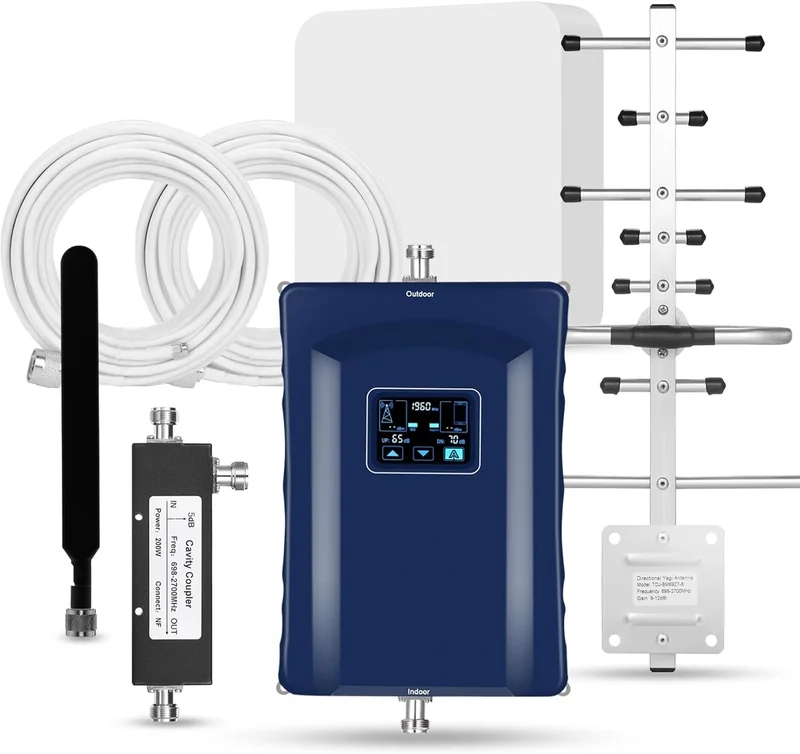 Bamwirz Cell Phone Signal Booster for Home - Rank 8 in Best Signal Boosters of 2025