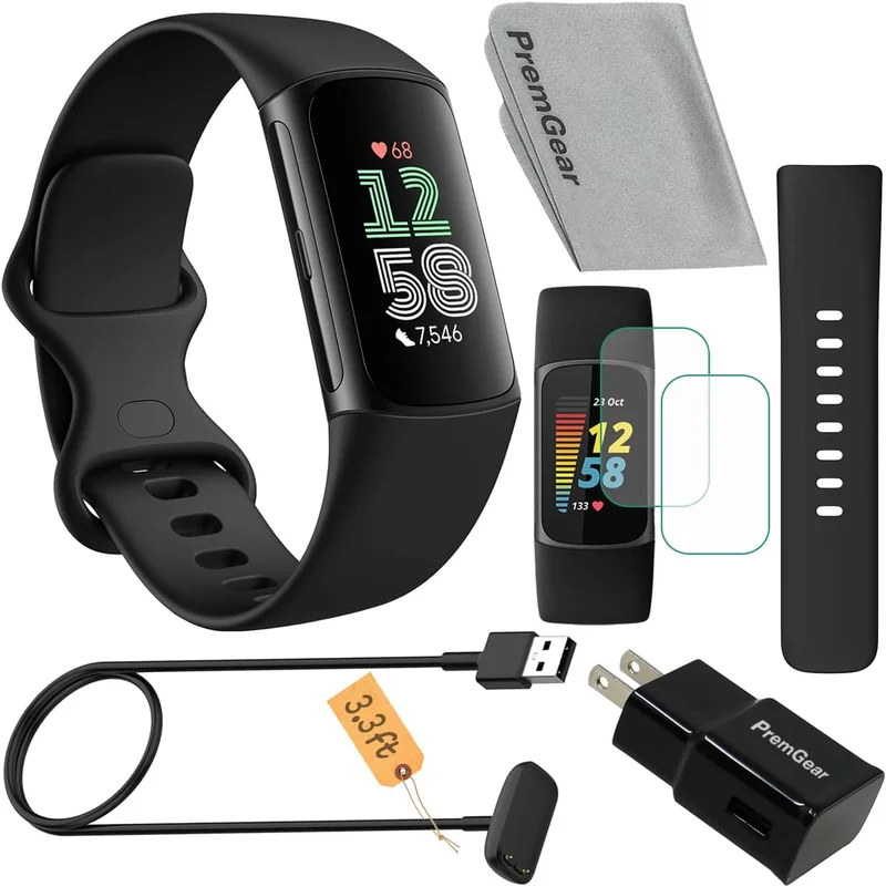Fitbit Charge 6 Fitness Tracker Bundle - Rank 7 in Best Fitbit Charge of 2025