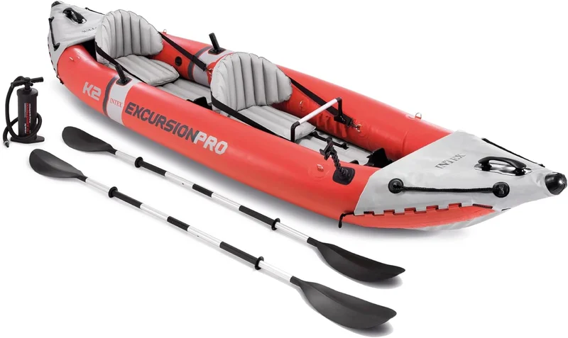 Intex Excursion Pro K2 Inflatable Kayak Set - Rank 5 in Best Inflatable Kayak of 2025
