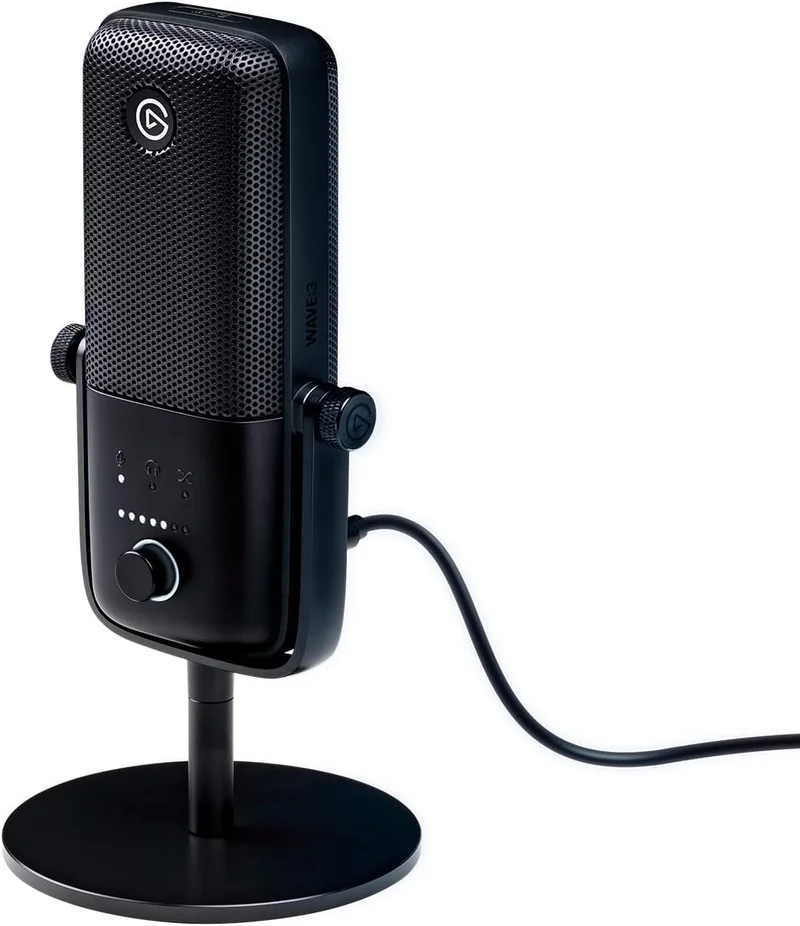 Elgato Wave:3 USB Condenser Microphone - Rank 10 in Best Microphone For Streaming of 2025
