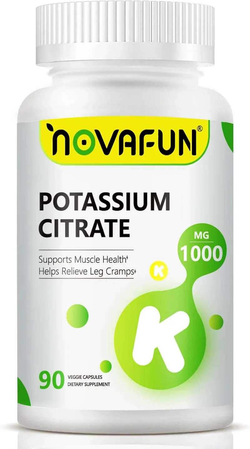 Novafun Potassium Citrate Supplement for Health - Rank 10 in Best Potassium Citrate of 2025