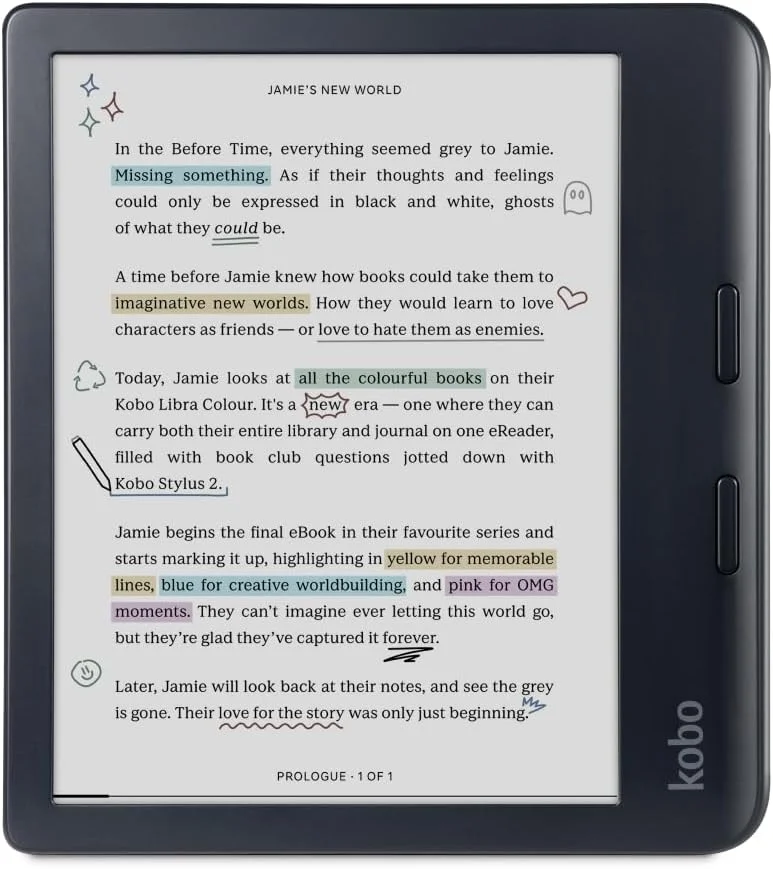 Kobo Libra Colour eReader - Rank 4 in Best E Reader of 2025