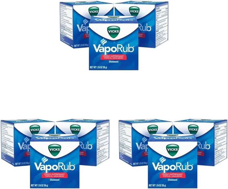 Vicks VapoRub Chest Rub Ointment - Rank 7 in Best Chest Rub of 2025