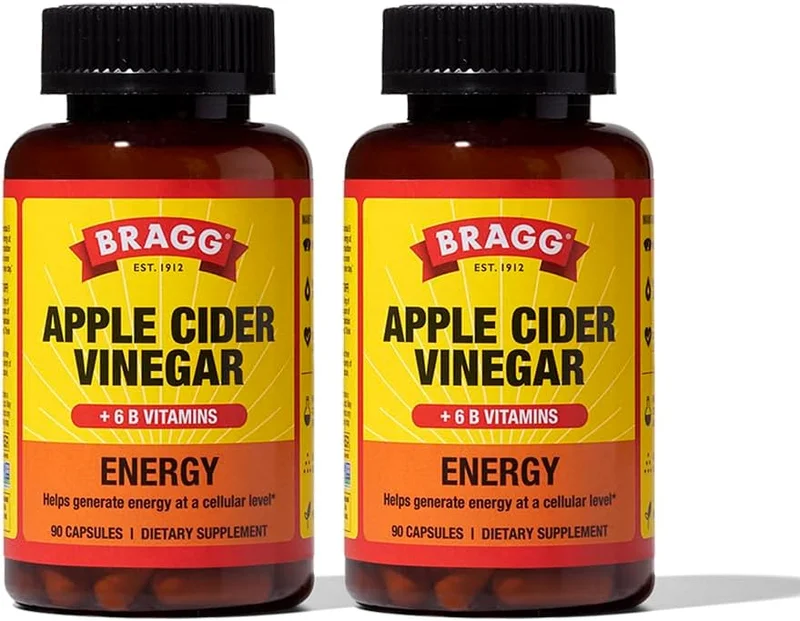 Bragg Apple Cider Vinegar True Energy Pills - Rank 6 in Best Apple Cider Vinegar With Mother of 2025
