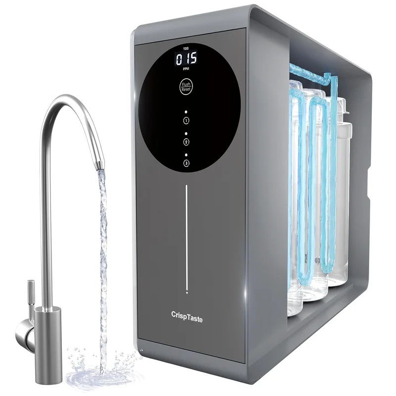 CrispTaste Tankless Reverse Osmosis System 600GPD - Rank 10 in Best Reverse Osmosis System For Home of 2025