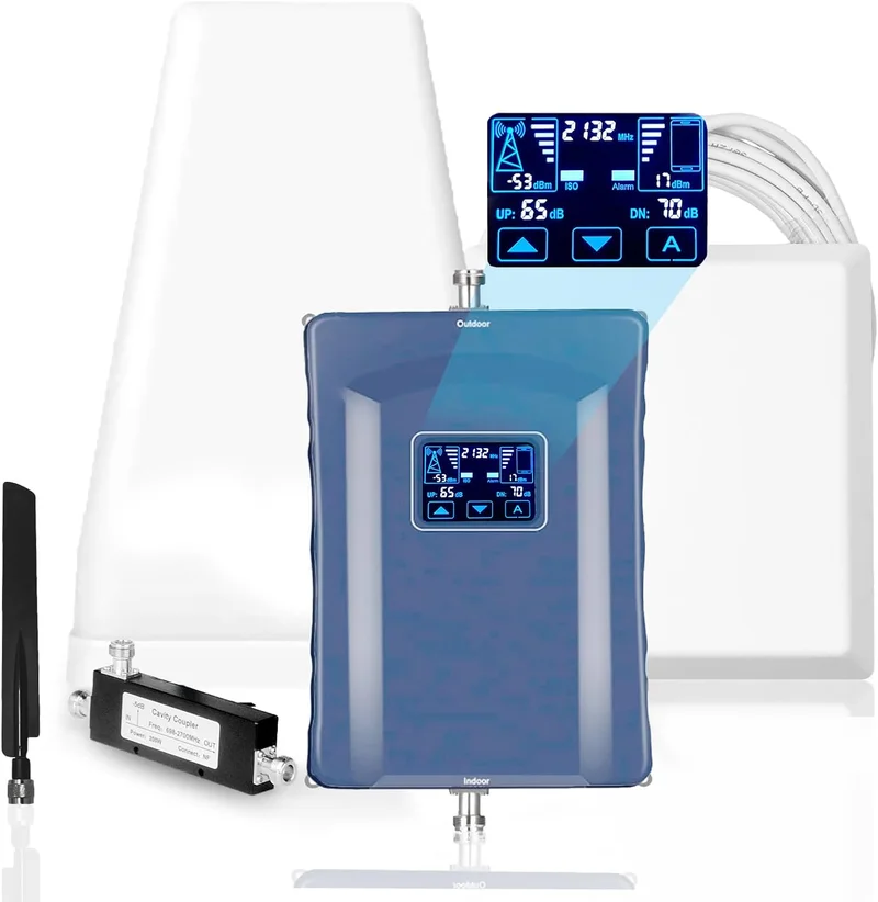 Bamwirz Cell Phone Signal Booster for Home - Rank 4 in Best Signal Boosters of 2025