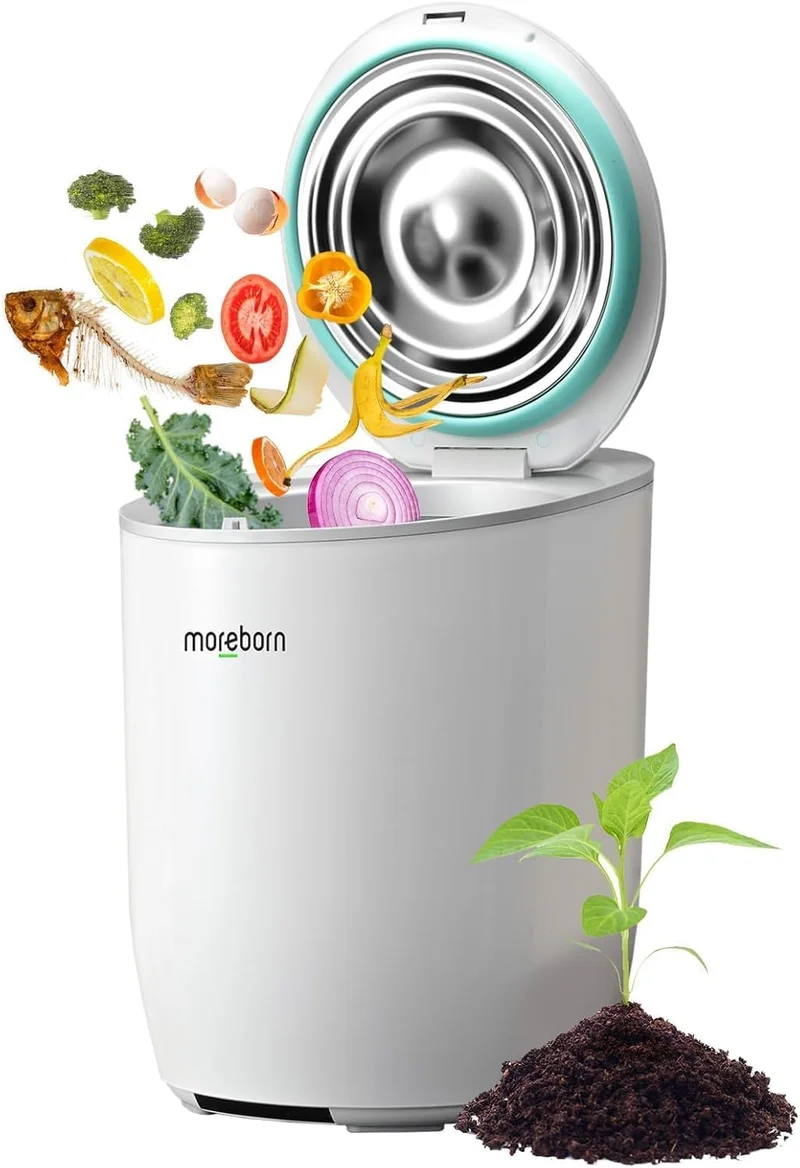 Neakasa Moreborn 12L Electric Kitchen Composter - Rank 1 in Best Indoor Compost Bin of 2025